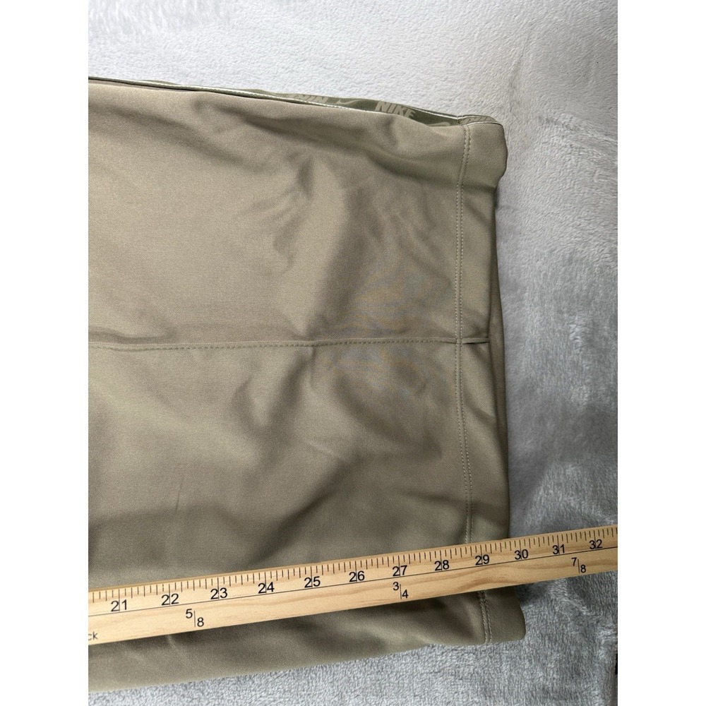 Nike Sportswear Pants Womens Large Green Tape Trend High Rise Loose Fit Wide Leg - Picture 5 of 15